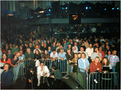 My view of FOH, Leverkusener Jazz Festival 1998
