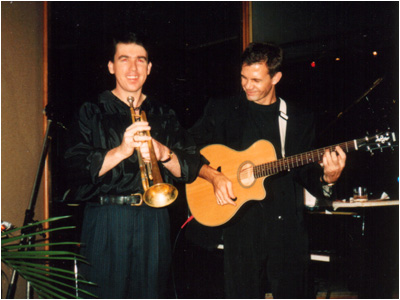 Jamming at the Shanghai Hilton, China 1994